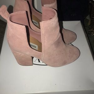 Pink booties